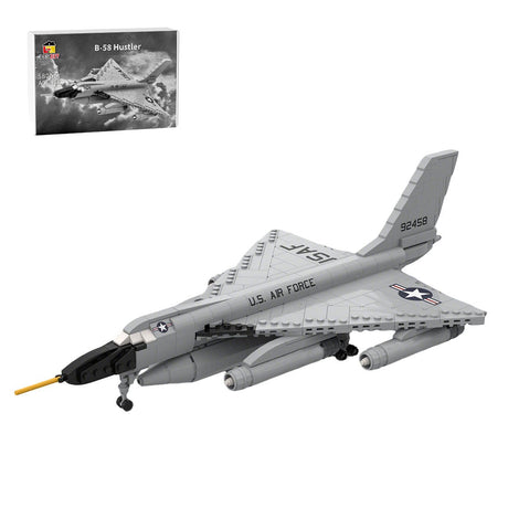 MOC - 176453 1:72 Scale B - 58 Hustler Klemmbausteine - LesDiy - Klemmbausteine