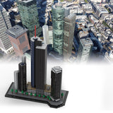 MOC - 176840 Garden Tower, Main Tower and Eurotheum, Frankfurt, Germany Klemmbausteine - LesDiy - Klemmbausteine