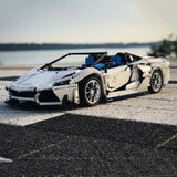 MOC - 17698 Lamborghini Aventador SVJ Roadster Klemmbausteine - LesDiy - Klemmbausteine