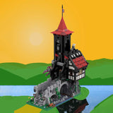 MOC - 177039 Wolfpack River Fort Klemmbausteine - LesDiy - Klemmbausteine