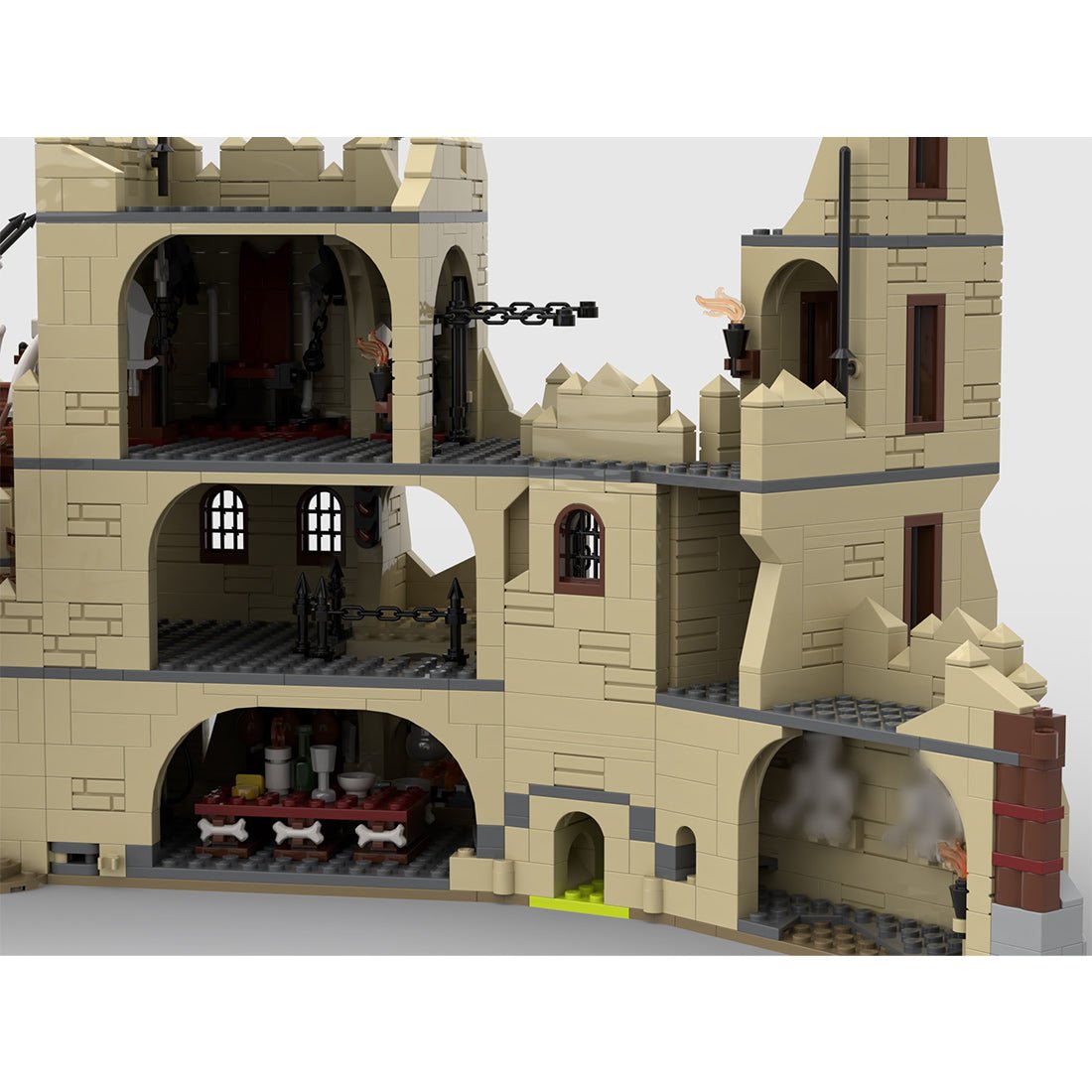 MOC - 178695 Orc Outpost Klemmbausteine - LesDiy - Klemmbausteine