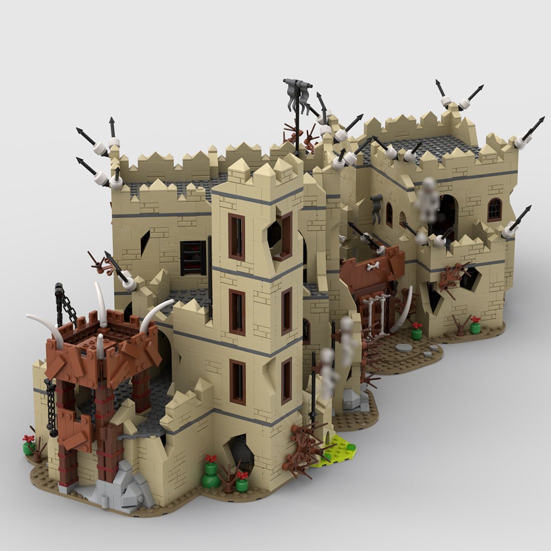 MOC - 178695 Orc Outpost Klemmbausteine - LesDiy - Klemmbausteine