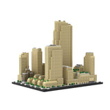 MOC - 178781 Rockefeller Center 1:800 Scale Klemmbausteine - LesDiy - Klemmbausteine
