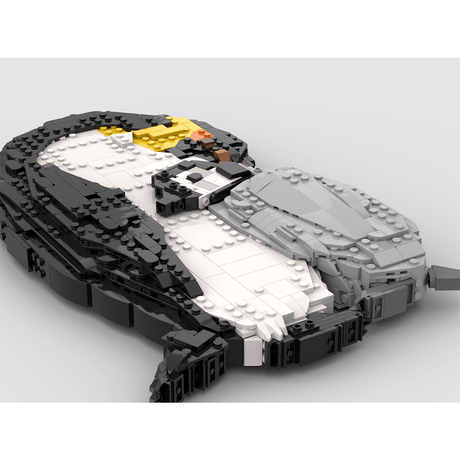 MOC - 178806 Emperor Penguin Wall Art Klemmbausteine - LesDiy - Klemmbausteine