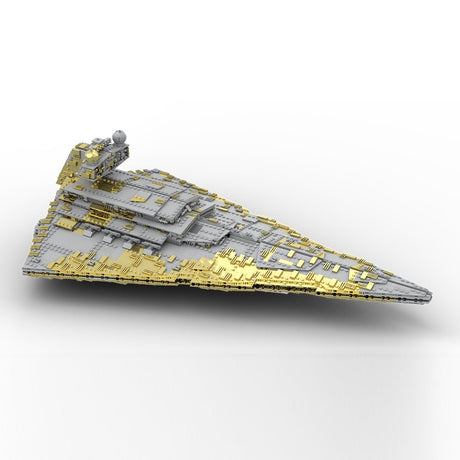 MOC - 179190 SW Thrawn's Chimaera Imperial 1 class Destroyer Golden (Ahsoka MOC) Klemmbausteine - LesDiy - Klemmbausteine