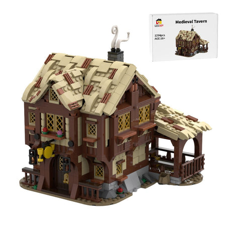 MOC - 179403 Tavern - Medieval Village Klemmbausteine - LesDiy - Klemmbausteine