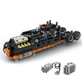 MOC - 179871 MACK T - 310 Achtzylindermotor 12 - Gang - Getriebe (dynamische Version)Klemmbausteine - LesDiy - Klemmbausteine
