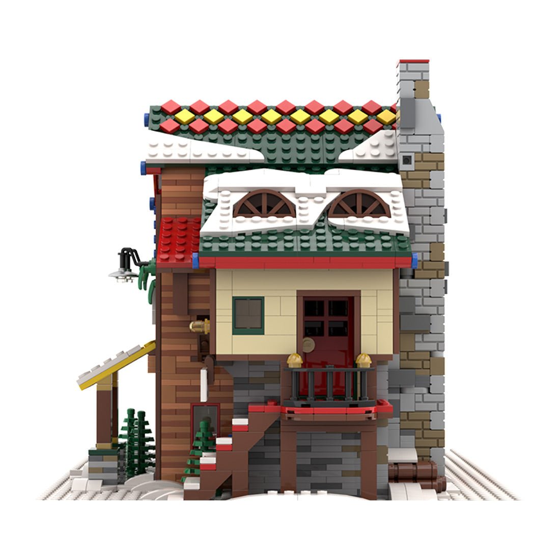 MOC - 181276 Winter Village - Building Creation Klemmbausteine - LesDiy - Klemmbausteine