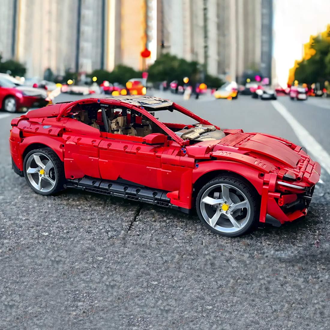 MOC - 181286 1/8 Scale Purosangue (manual) Klemmbausteine - LesDiy - Klemmbausteine