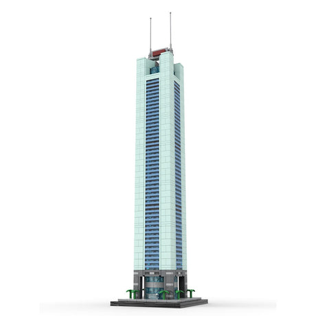MOC - 181665 CITIC Plaza 1:800 Scale Klemmbausteine - LesDiy - Klemmbausteine