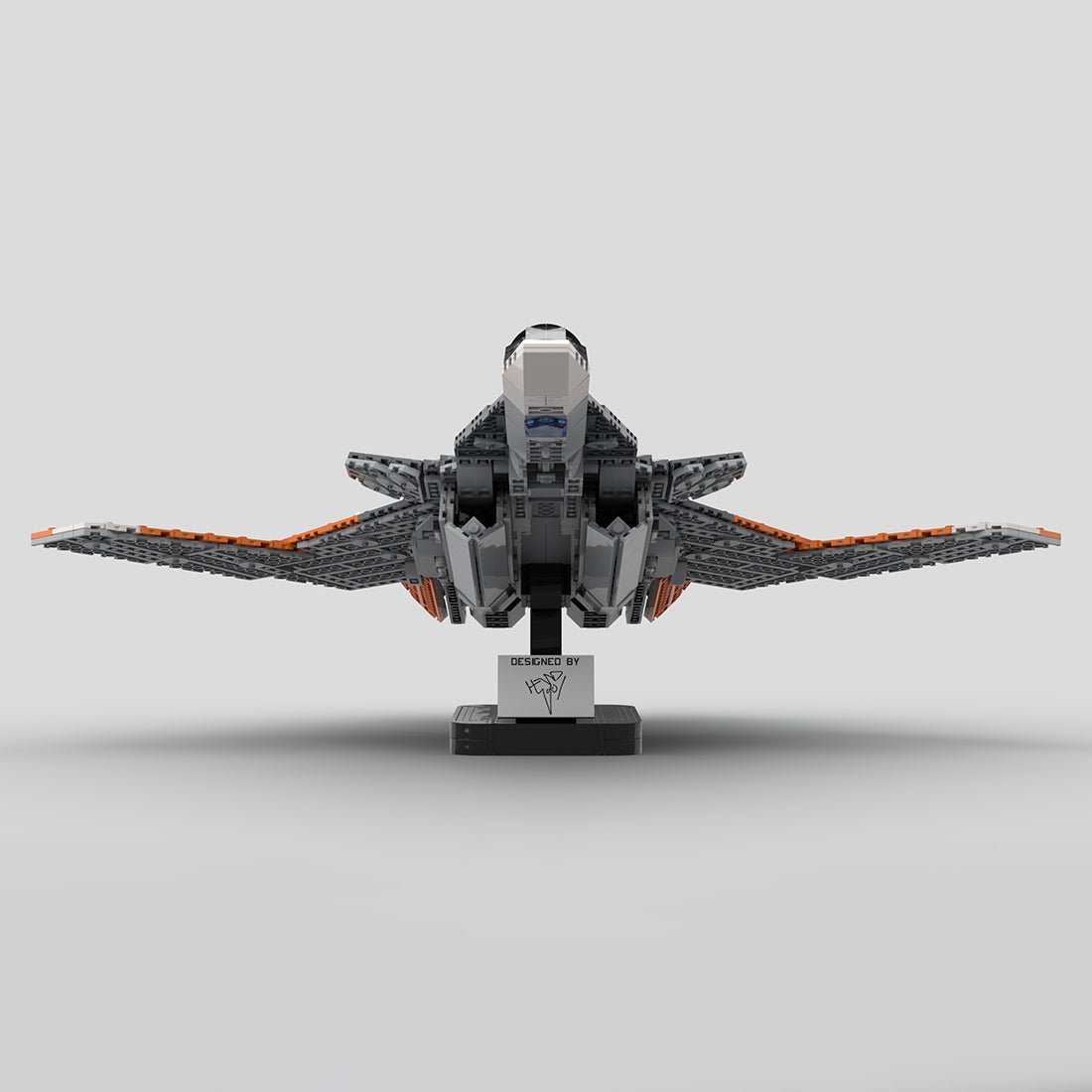 MOC - 181911 1:35 Scale X - 02S Strike Wyvern Klemmbausteine - LesDiy - Klemmbausteine