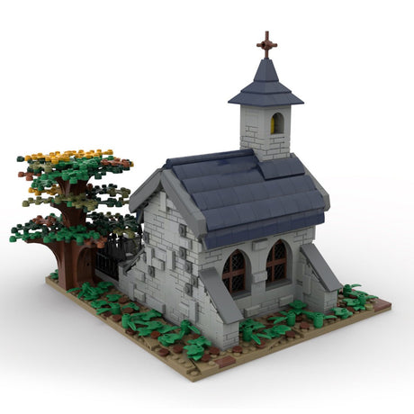 MOC - 182898 Medieval chapel Klemmbausteine - LesDiy - Klemmbausteine