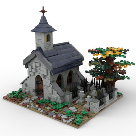 MOC - 182898 Medieval chapel Klemmbausteine - LesDiy - Klemmbausteine
