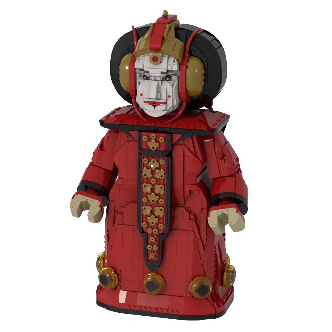 MOC - 182901 Padmé Amidala (Queen outfit) Klemmbausteine - LesDiy - Klemmbausteine