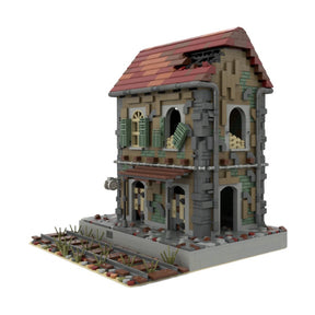 MOC - 183146 Abandoned train station Klemmbausteine - LesDiy - Klemmbausteine