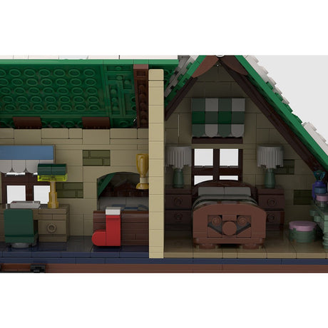 MOC - 183213 Winter Village Reindeer Ranch Klemmbausteine - LesDiy - Klemmbausteine