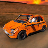 MOC - 185474 1/8 Scale Fiat 500c Klemmbausteine - LesDiy - Klemmbausteine