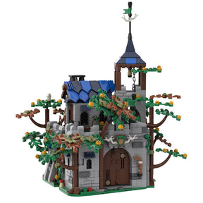 MOC - 185913 Castle Forest - Forestmens Klemmbausteine - LesDiy - Klemmbausteine