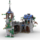 MOC - 185913 Castle Forest - Forestmens Klemmbausteine - LesDiy - Klemmbausteine