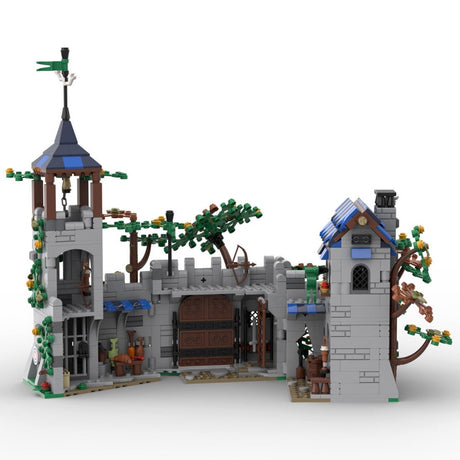 MOC - 185913 Castle Forest - Forestmens Klemmbausteine - LesDiy - Klemmbausteine