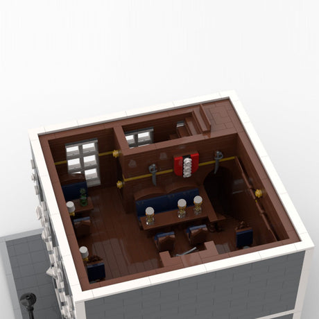 MOC - 187396 The "Flying Dutchman" Inn (Dutch Quarter) Klemmbausteine - LesDiy - Klemmbausteine