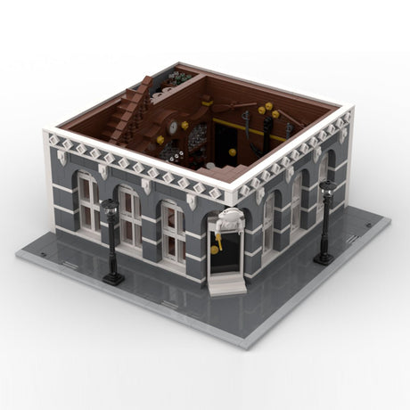 MOC - 187396 The "Flying Dutchman" Inn (Dutch Quarter) Klemmbausteine - LesDiy - Klemmbausteine