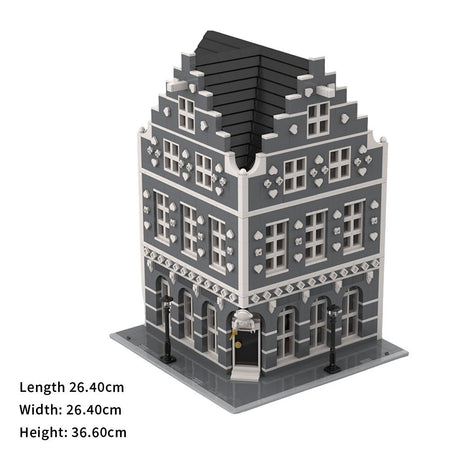 MOC - 187396 The "Flying Dutchman" Inn (Dutch Quarter) Klemmbausteine - LesDiy - Klemmbausteine