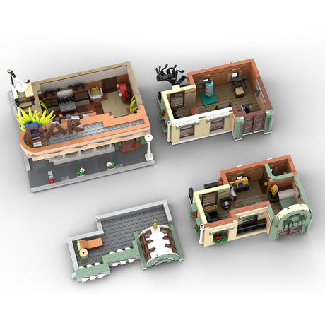 MOC - 187660 Downtown Bar Klemmbausteine - LesDiy - Klemmbausteine