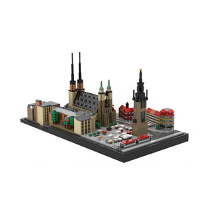 MOC - 188589 City of five towers, Halle (Saale), Germany Klemmbausteine - LesDiy - Klemmbausteine