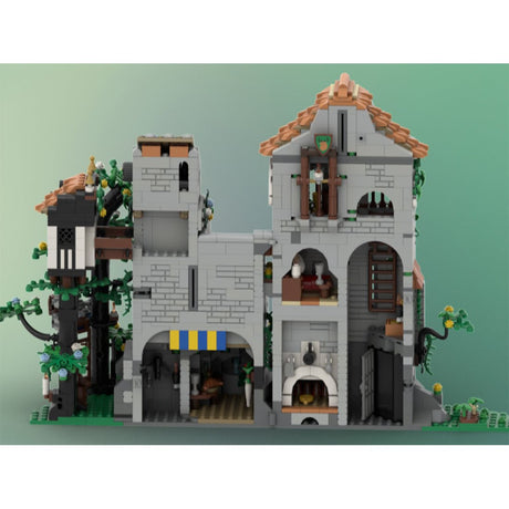 MOC - 189040 Forest Castle Klemmbausteine - LesDiy - Klemmbausteine