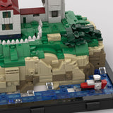 MOC - 191211 Cape Neddick Lighthouse (Nubble Light) Klemmbausteine - LesDiy - Klemmbausteine