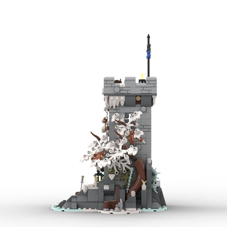 MOC - 191292 Winter Themed Watch Tower Klemmbausteine - LesDiy - Klemmbausteine
