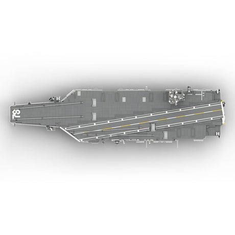 MOC - 192566 CVN - 78 Gerald R. Ford | Aircraft Carrier - 1:300 Scale klemmbausteine - LesDiy - Klemmbausteine