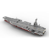 MOC - 192566 CVN - 78 Gerald R. Ford | Aircraft Carrier - 1:300 Scale klemmbausteine - LesDiy - Klemmbausteine