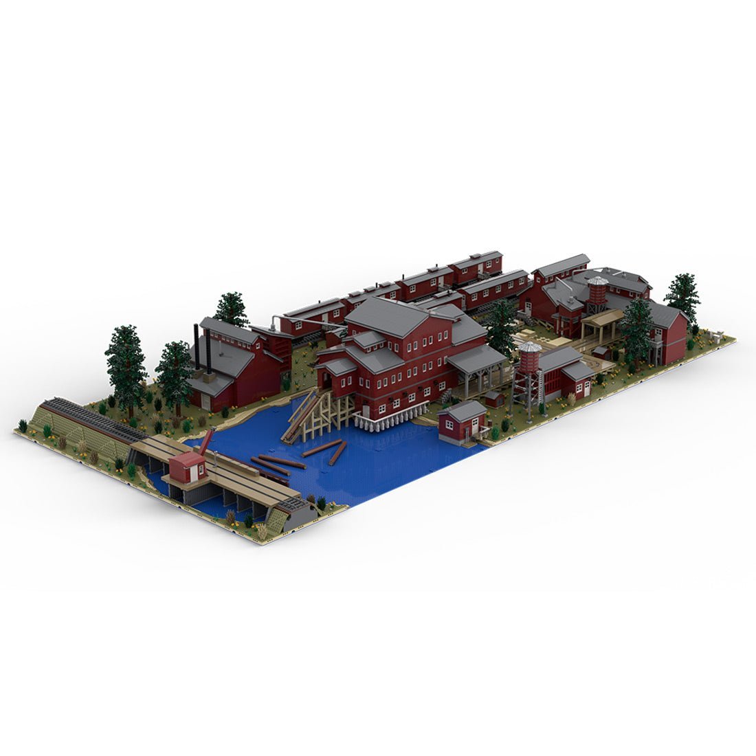 MOC - 192611 Sawmill Complete Set Klemmbausteine - LesDiy - Klemmbausteine