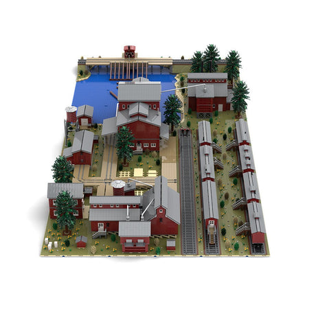 MOC - 192611 Sawmill Complete Set Klemmbausteine - LesDiy - Klemmbausteine