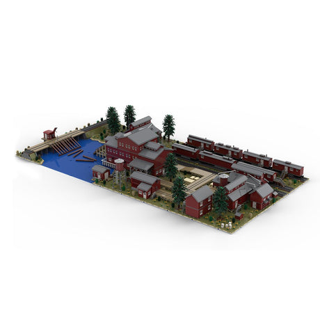 MOC - 192611 Sawmill Complete Set Klemmbausteine - LesDiy - Klemmbausteine