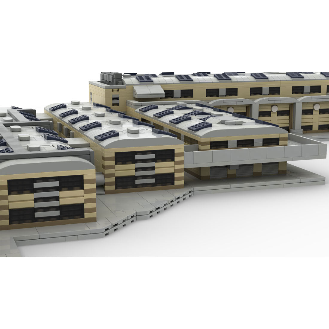 MOC - 193030 Microscale Germany Factory Complex Klemmbausteine - LesDiy - Klemmbausteine