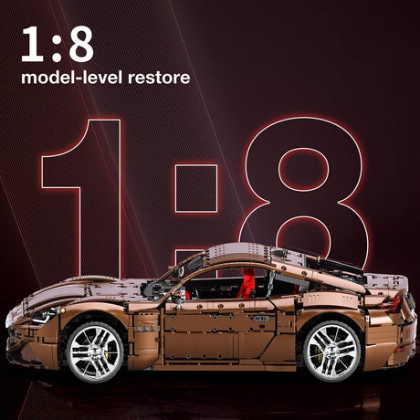 MOC - 193085 1/8 Scale Maserati (Dynamic Version/Bronze) Klemmbausteine - LesDiy - Klemmbausteine