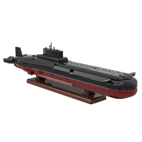 MOC - 193085 Typhoon Class Submarine klemmbausteine - LesDiy - Klemmbausteine
