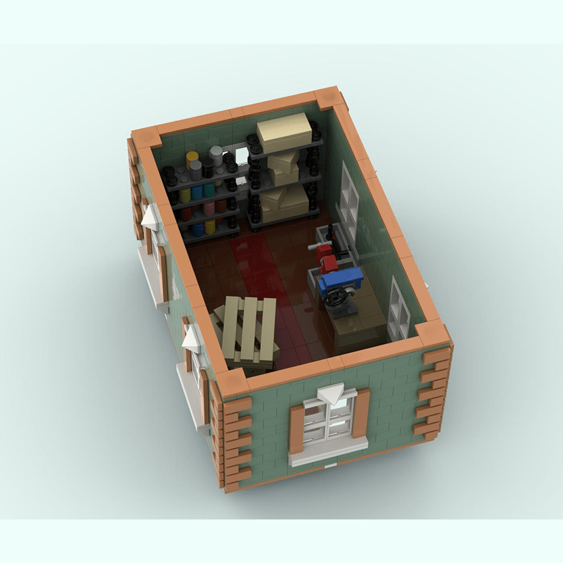 MOC - 193281 The Frame Shop Klemmbausteine - LesDiy - Klemmbausteine