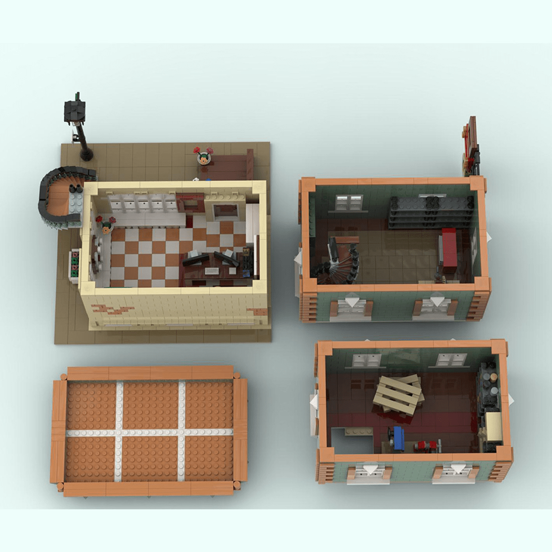 MOC - 193281 The Frame Shop Klemmbausteine - LesDiy - Klemmbausteine