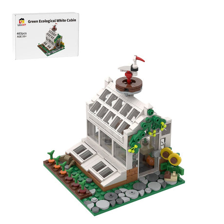 MOC - 194436 Victorian Greenhouse Klemmbausteine - LesDiy - Klemmbausteine