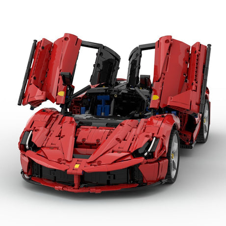 MOC - 194680 Ferrari LaFerrari (42143) Klemmbausteine - LesDiy - Klemmbausteine