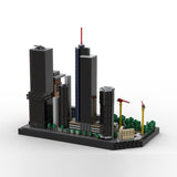 MOC - 194839 Frankfurt Neue Mainzer Straße skyscrapers part 1 Klemmbausteine - LesDiy - Klemmbausteine