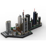 MOC - 194842 Frankfurt Neue Mainzer Straße skyscrapers part 1 and part 2 Klemmbausteine - LesDiy - Klemmbausteine