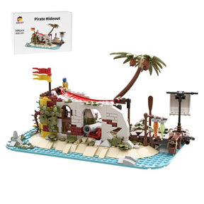 MOC - 195318 Steve's Hideout Klemmbausteine - LesDiy - Klemmbausteine
