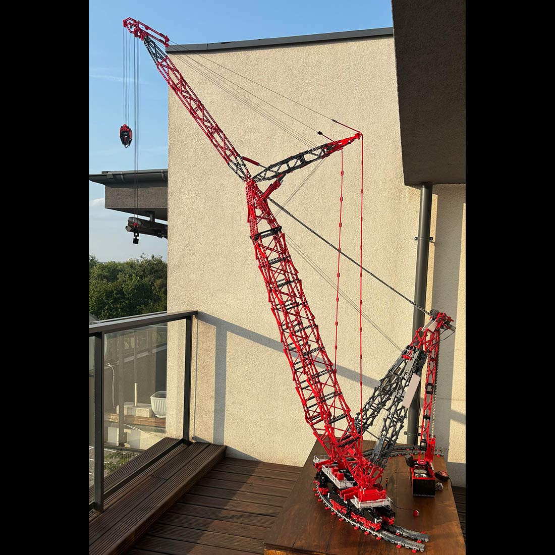 MOC - 195537 Mammoet SK6000 Klemmbausteine - LesDiy - Klemmbausteine