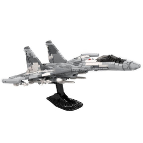 MOC - 196507 Su - 35 blue 902 Klemmbausteine - LesDiy - Klemmbausteine