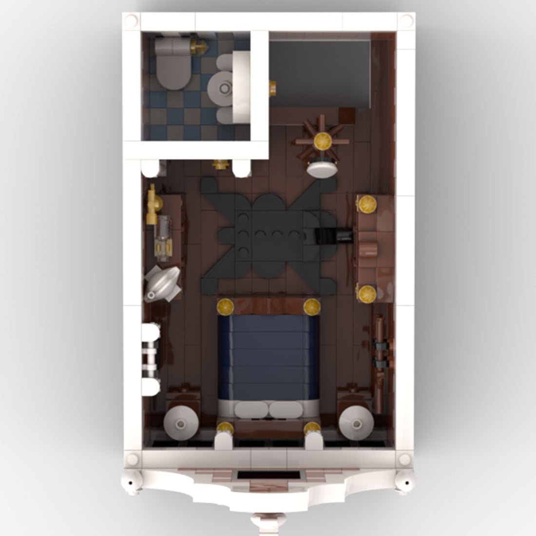 MOC - 197879 Colonial Goods Store & Old Bakery (Dutch Quarter) Klemmbausteine - LesDiy - Klemmbausteine